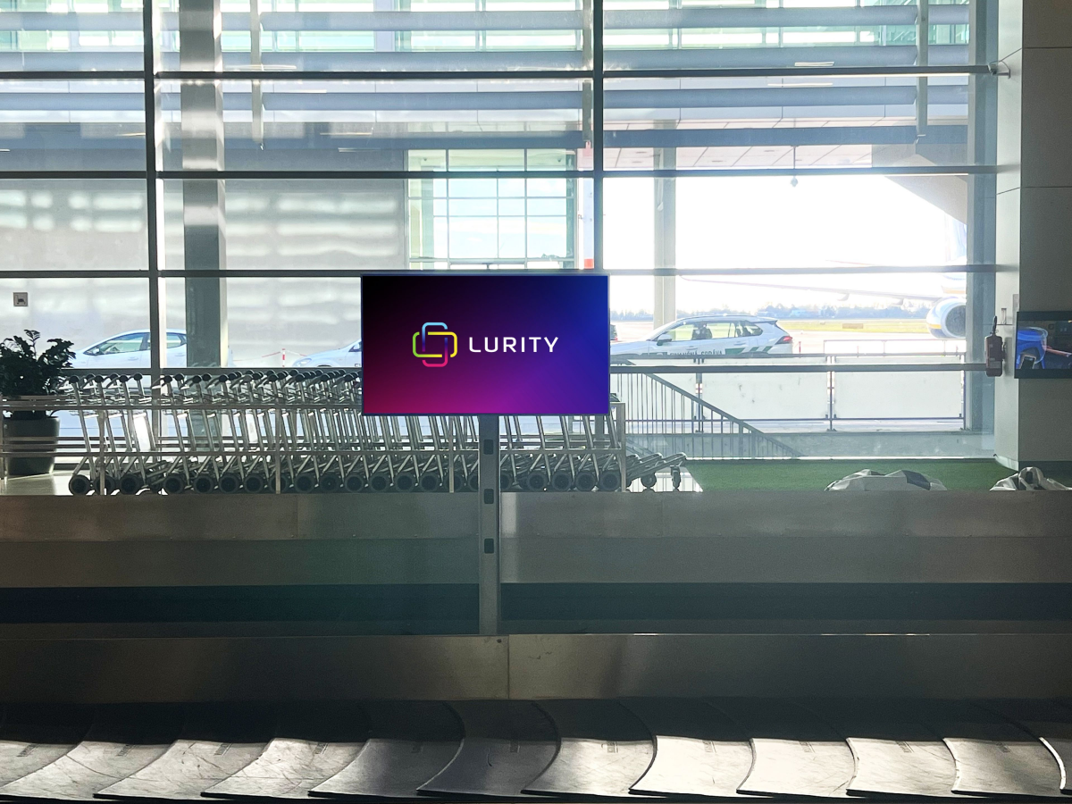 Bratislava Letisko Prilety 4A — DOOH screen at BTS - Bratislavské letisko - Prílety B, Bratislava