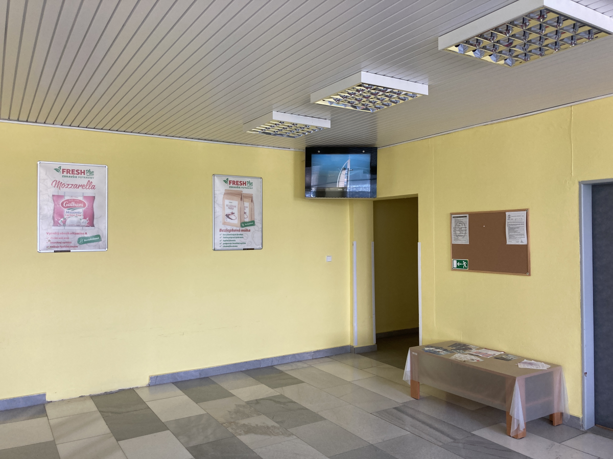 46 Angiologicka / Gastroenterologicka ambulancia 1.p — DOOH screen at Fakultná nemocnica J.A. Reimana Prešov, Prešov