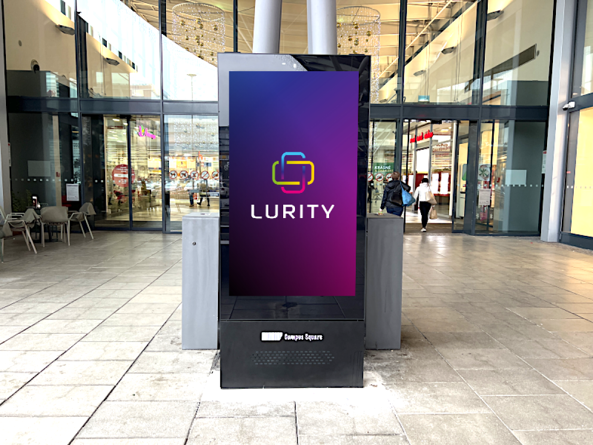Campus Julius Meinl — DOOH screen at Campus Square, Brno