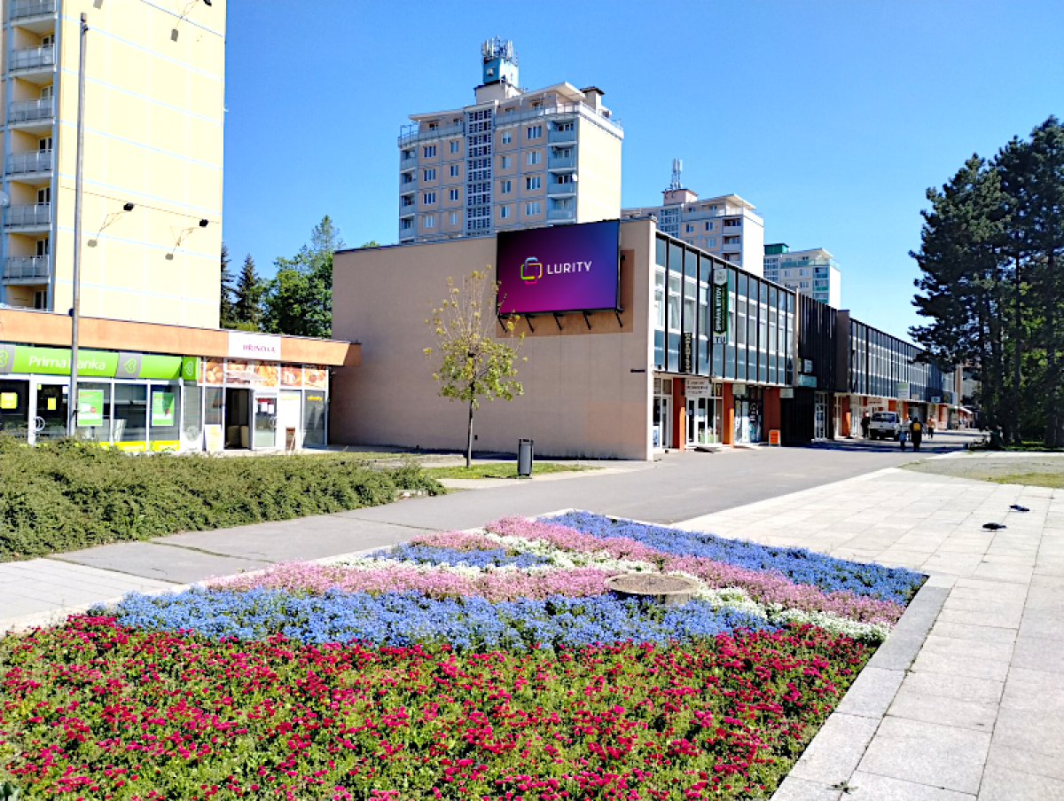 LED Námestie Slobody BB