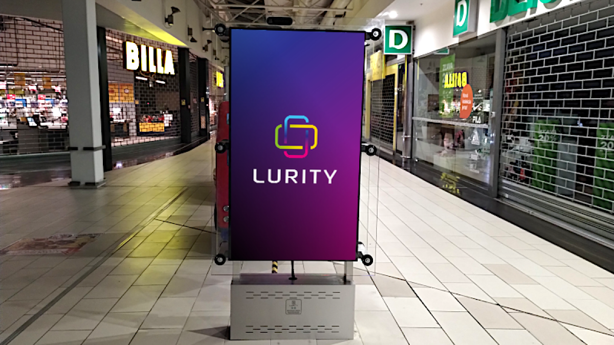 OC Optima Košice 2A — DOOH obrazovka v OC Optima, Košice