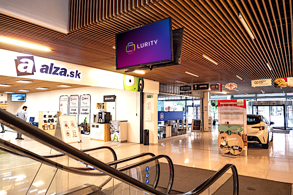 Cassovar Komplex Košice 1B — DOOH-Bildschirm in Cassovar Business Center, Košice