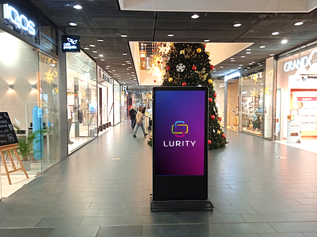 Citypark - Travelátor záď — DOOH-Bildschirm in Nákupní centrum Citypark Jihlava, Jihlava