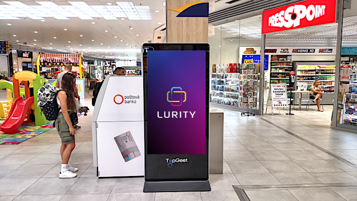 NC Terminal Banská Bystrica 2 — DOOH obrazovka v NC Terminal - BB, Banská Bystrica