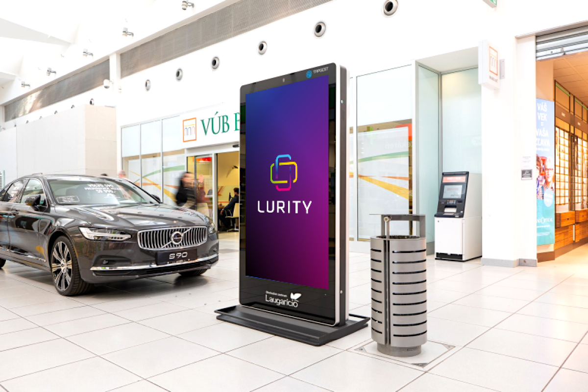 OC Laugaricio Trenčín 4A — DOOH obrazovka v OC Laugaricio, Trenčín