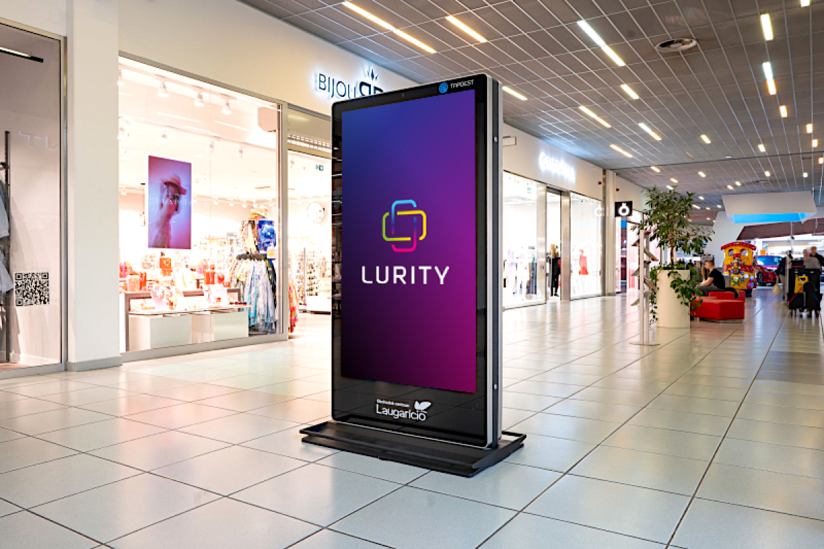 OC Laugaricio Trenčín 2A — DOOH obrazovka v OC Laugaricio, Trenčín