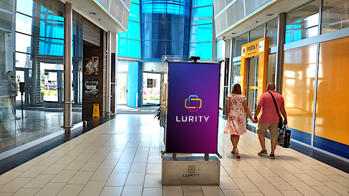 OC Optima Košice 6B — DOOH obrazovka v OC Optima, Košice