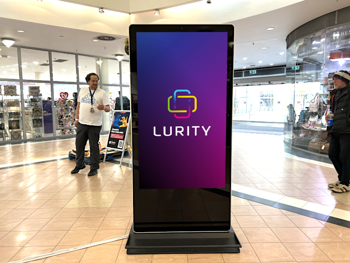 Přízemí Velký Špalíček Pasáž — DOOH-Bildschirm in Velký Špalíček, Brno