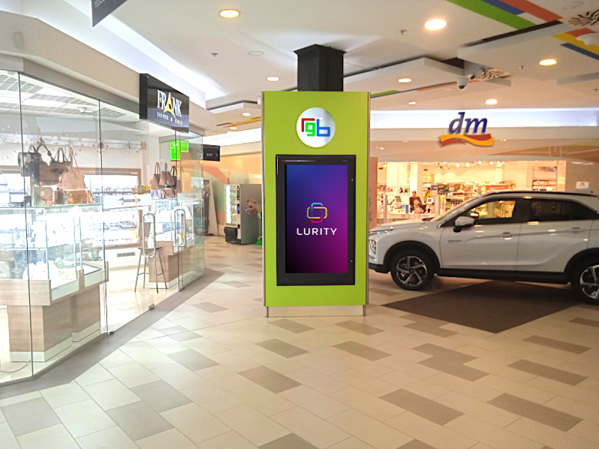 RGB 4 Liptovský Mikuláš — DOOH screen at RGB Liptov, Liptovský Mikuláš