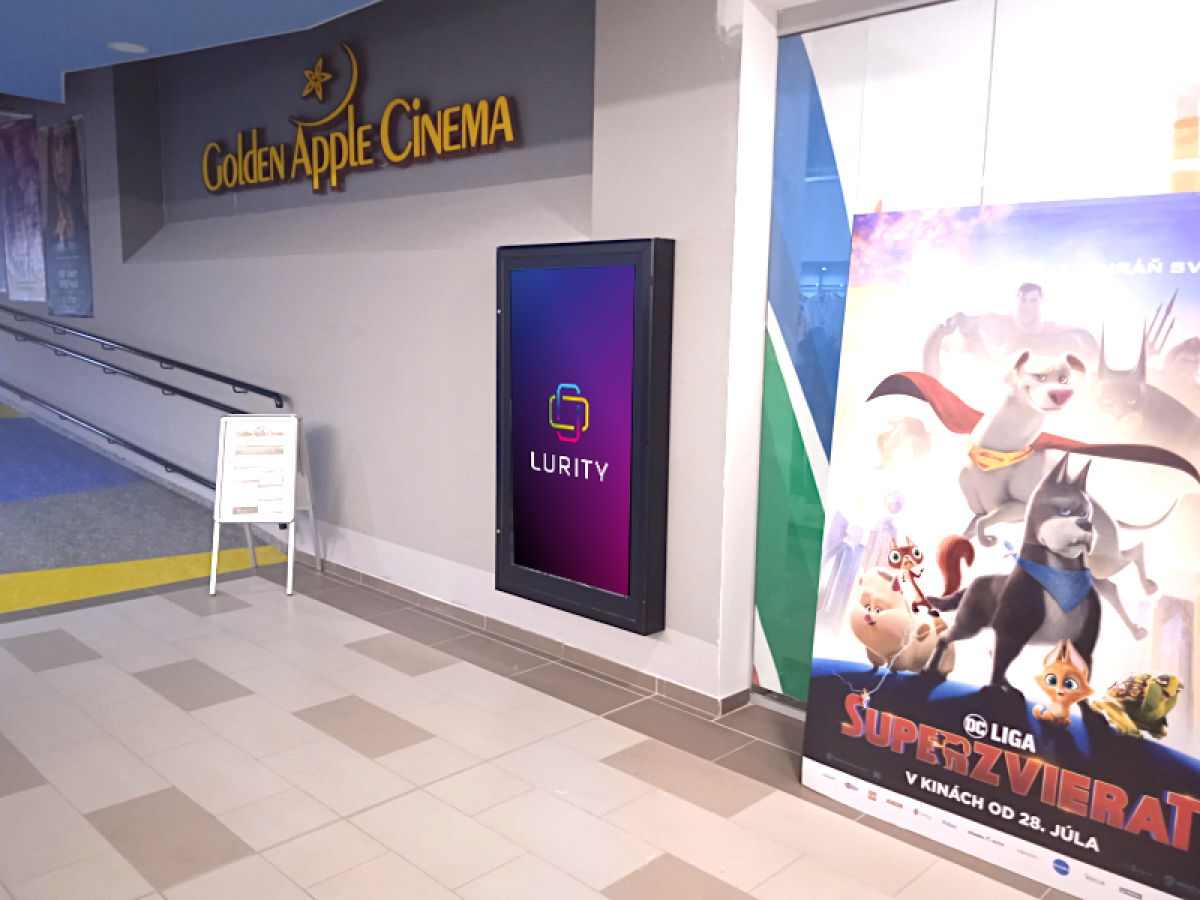RGB 9 Liptovský Mikuláš — DOOH screen at RGB Liptov, Liptovský Mikuláš
